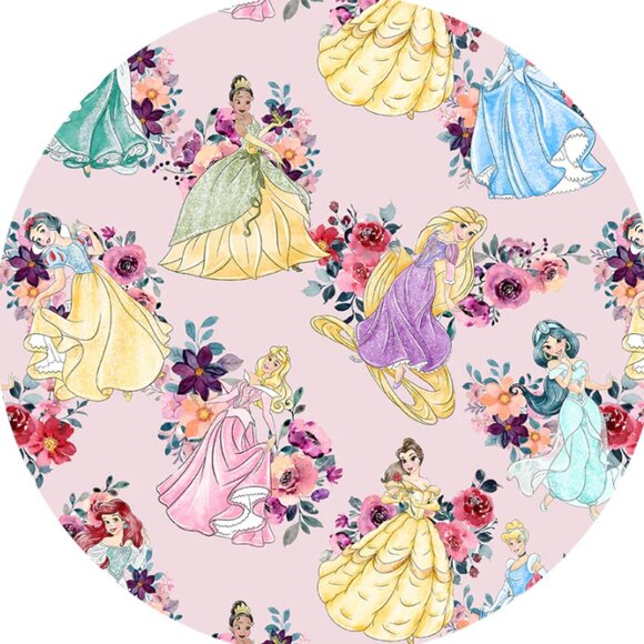 NWT Little Snuggles Princess Blooms Bamboo Minky Lush Blanket - size 50 x 65 - Picture 2 of 4